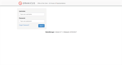 Desktop Screenshot of portal.houselive.gov